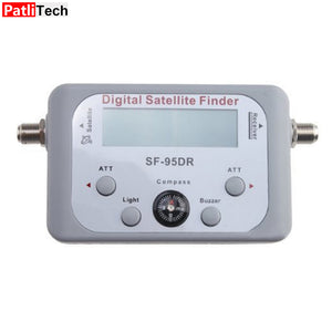 Digital Displaying Satellite Finder SF-95DR Meter TV Signal Finder SF95DR Sat Decoder Satlink receptor, Free Shipping