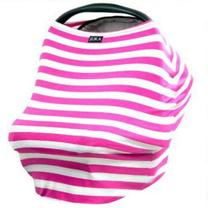 Baby nursing cover and fashion high quality baby carrier cover Multi-Use Stretchy Baby Car Seat Cover Canopy and Nursing Cover