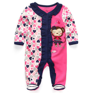 Baby Clothing 2018 New Newborn jumpsuits Baby Boy Girl Romper Clothes Long Sleeve Infant Product