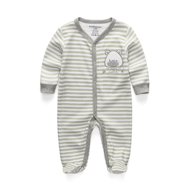 Baby Clothing 2018 New Newborn jumpsuits Baby Boy Girl Romper Clothes Long Sleeve Infant Product