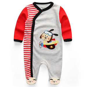 Baby Clothing 2018 New Newborn jumpsuits Baby Boy Girl Romper Clothes Long Sleeve Infant Product