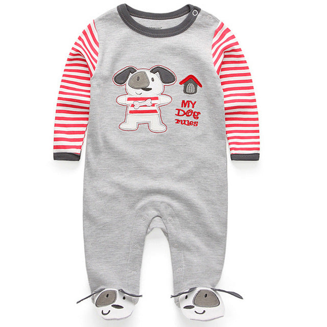 Baby Clothing 2018 New Newborn jumpsuits Baby Boy Girl Romper Clothes Long Sleeve Infant Product