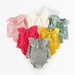 Summer Baby Girl Rompers Spring Princess Newborn Baby Clothes For 0-2Y Girls Boys Long Sleeve Jumpsuit Kids Baby Outfits Clothes