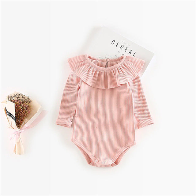 Summer Baby Girl Rompers Spring Princess Newborn Baby Clothes For 0-2Y Girls Boys Long Sleeve Jumpsuit Kids Baby Outfits Clothes