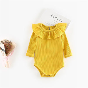 Summer Baby Girl Rompers Spring Princess Newborn Baby Clothes For 0-2Y Girls Boys Long Sleeve Jumpsuit Kids Baby Outfits Clothes